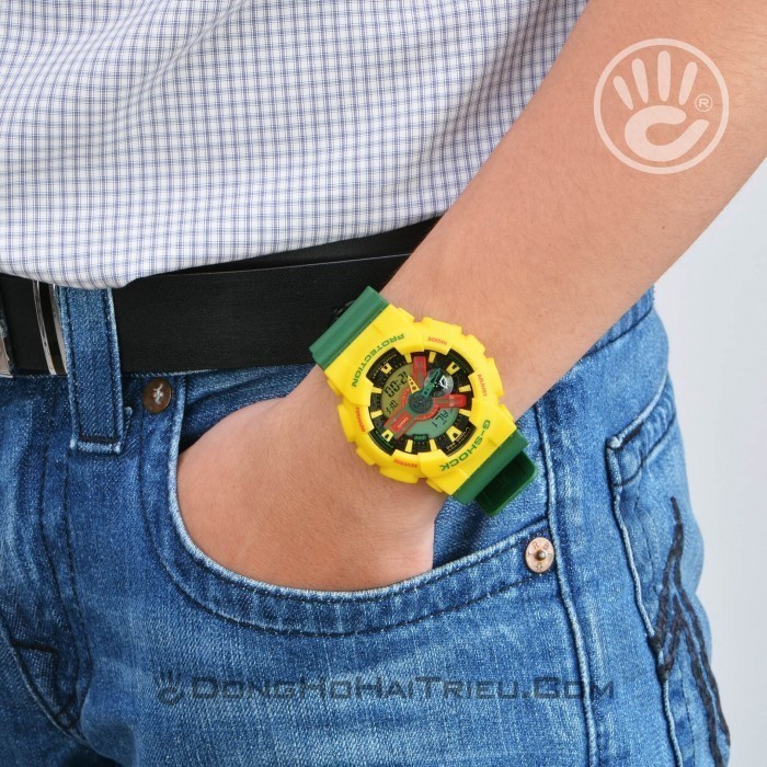 Đồng hồ G-Shock GA-110RF-9ADR, World Time 1