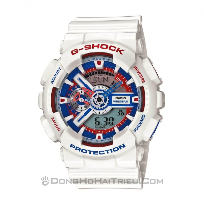 G-Shock Baby-G GA-110TR-7ADR, World Time 1