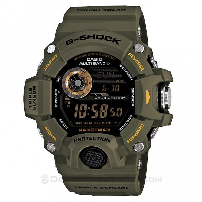 G-Shock GW-9400-3DR, Bộ Máy Năng Lượng Ánh Sáng, Đo Độ Cao, La Bàn 1