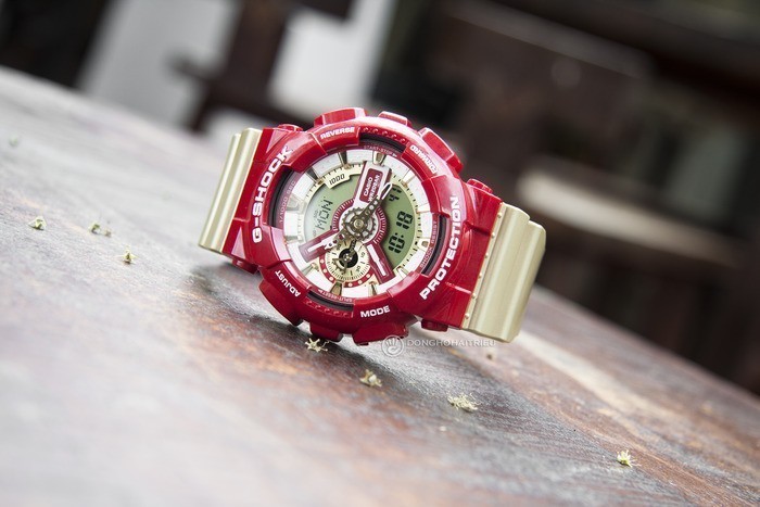 Review đồng hồ G-Shock GA-110CS-4ADR: Đậm chất Iron Man. - Ảnh: 6