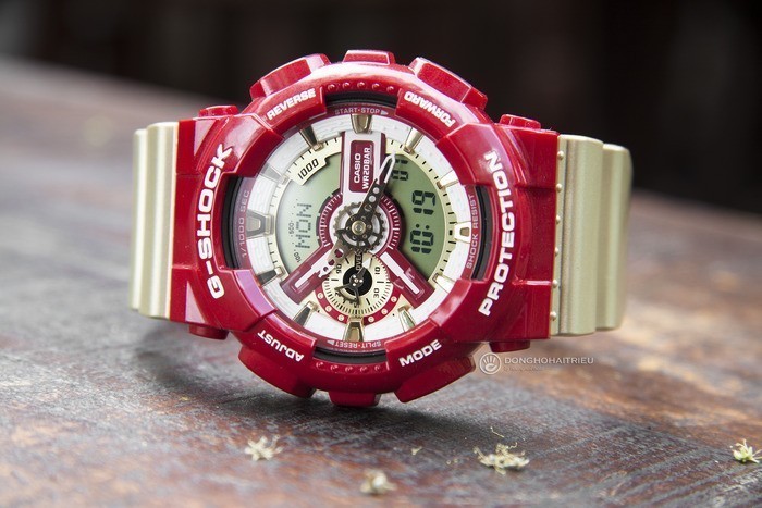 Review đồng hồ G-Shock GA-110CS-4ADR: Đậm chất Iron Man. - Ảnh: 2