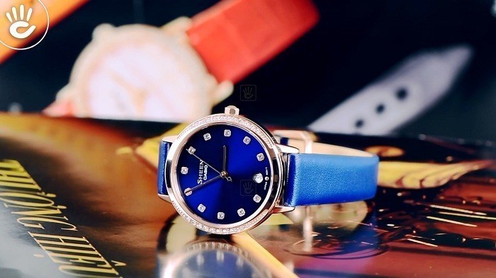 Đồng hồ Casio SHE-4056PG-2AUDF sắc xanh thẳm của đại dương - Ảnh 1