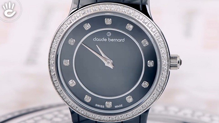 Review đồng hồ Claude Bernard 20203.NA.N dây đeo làm từ đá - Ảnh 2