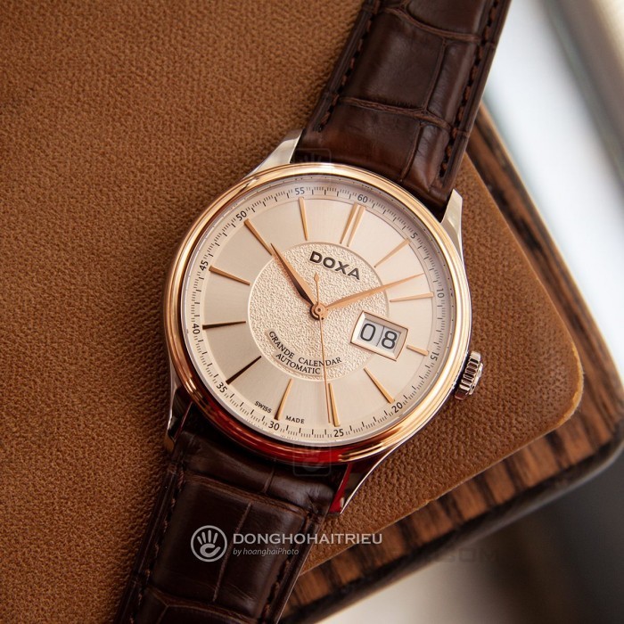 Doxa D187RIY Kính Sapphire, Bộ Máy Cơ (Automatic) 4