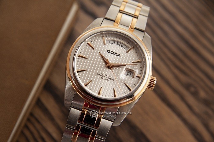 Review đồng hồ Doxa D122RSV: Thời trang nhưng đầy mạnh mẽ - Ảnh 2