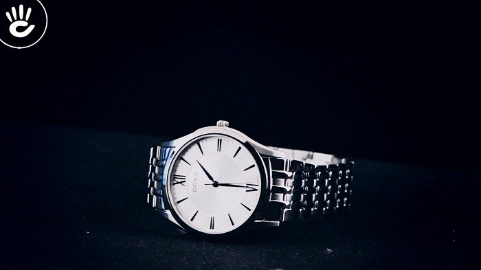 Đồng hồ Doxa D201SSV: Thiết kế sắc sảo đầy sự thanh lịch - Ảnh 1