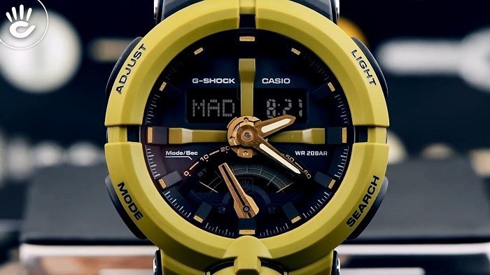 Đồng hồ G-Shock GA-500P-3ADR trường phái mạnh mẽ, hiện đại - Ảnh 2