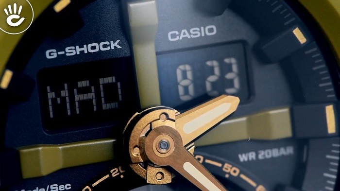 Đồng hồ G-Shock GA-500P-3ADR trường phái mạnh mẽ, hiện đại - Ảnh 4
