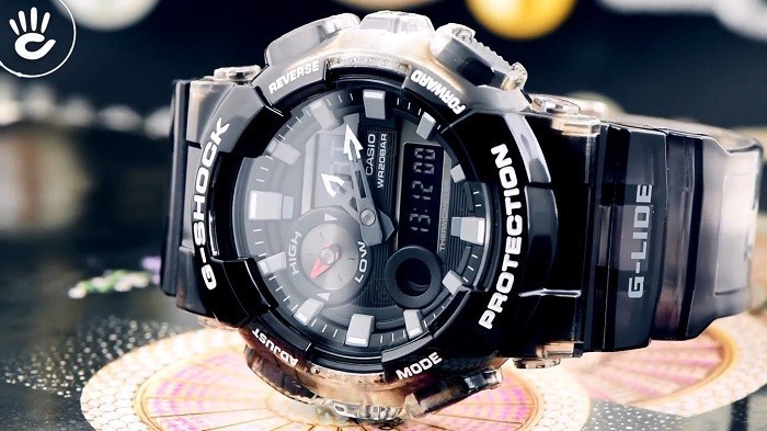 Đồng hồ G-Shock GAX-100MSB-1ADR sắc đen mạnh mẽ, cá tính - Ảnh 4