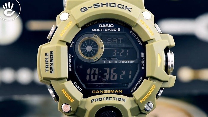 Đồng hồ G-Shock GW-9400-3DR: Tông xanh quân đội đầy mạnh mẽ - Ảnh 2