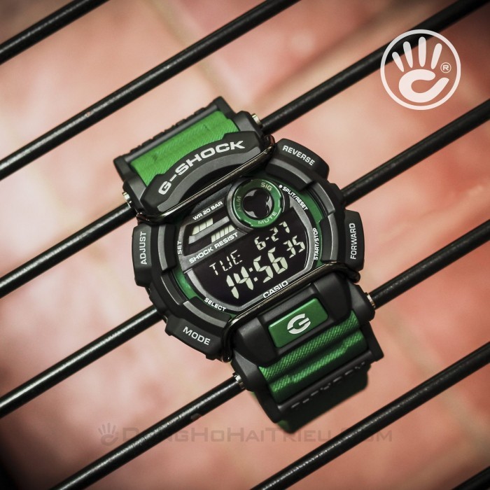 G-Shock Baby-G GD-400-3DR, World Time 5