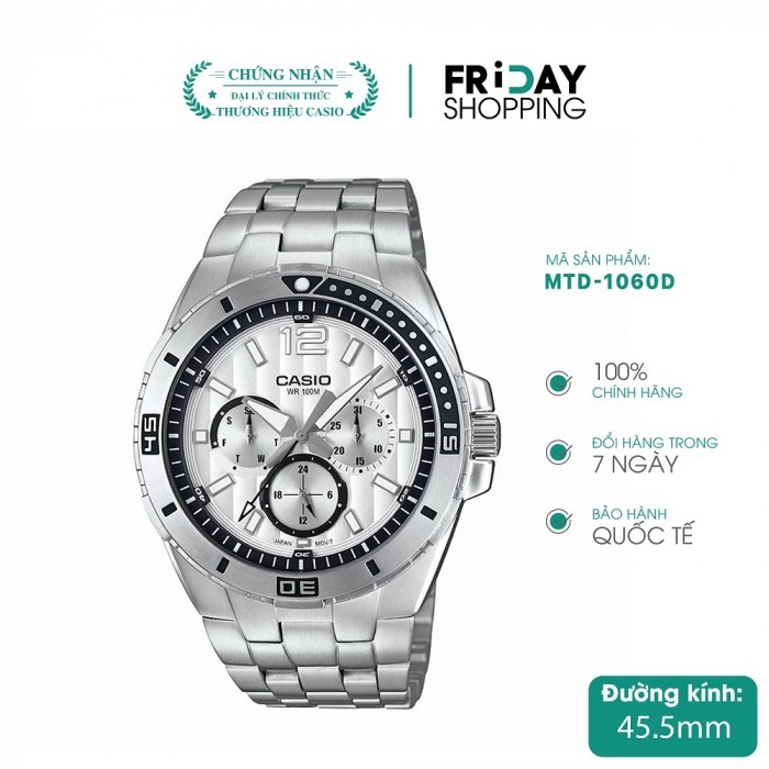 Đồng hồ Casio MTD-1060D-7A2VDF