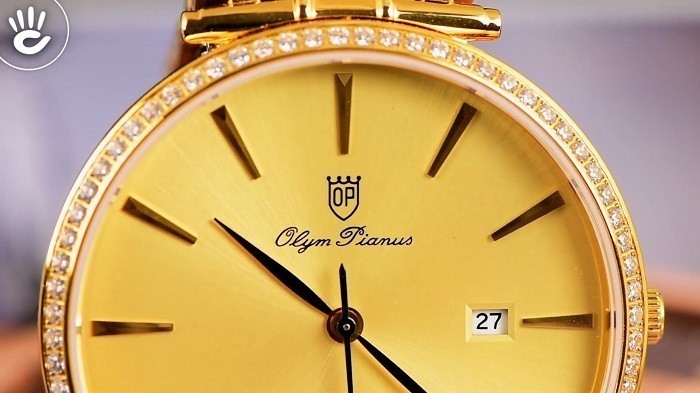 Review đồng hồ Olym Pianus 56571DMK-V: Vẻ ngoài sang trọng - Ảnh 2
