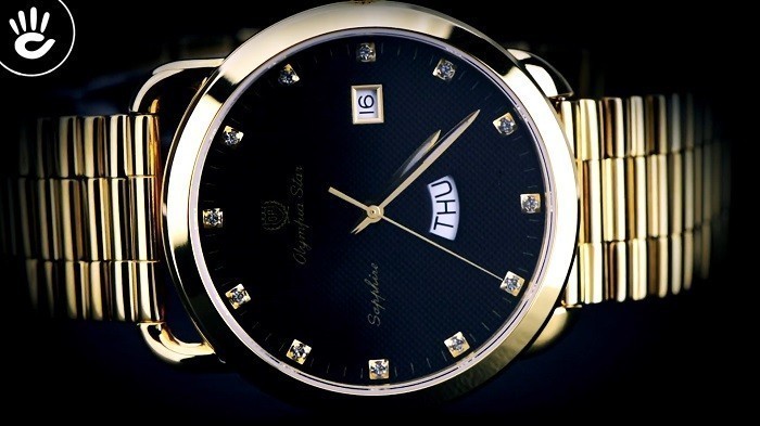 Đồng hồ Olym Pianus 58067MK-D nổi bật với thiết kế mạ vàng - Ảnh 4