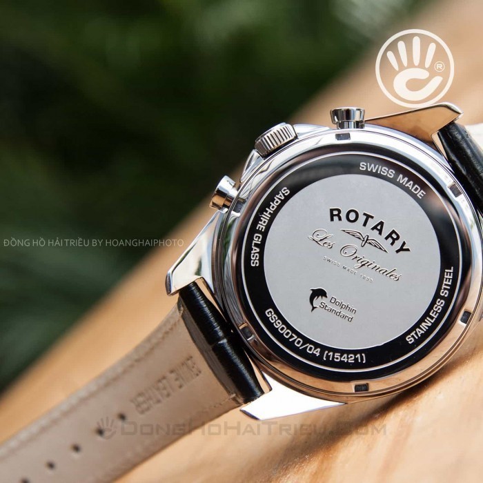 Rotary GS90070/04 Kính Sapphire, Chronograph 5