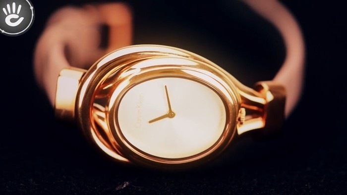 Review đồng hồ Calvin Klein (CK) K5H236X6 nữ mạ đồng tinh tế - Ảnh: 1