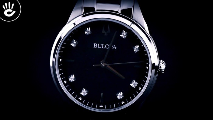 Review đồng hồ Bulova 96P198: Nét đẹp bí ẩn đầy quyến rũ. - Ảnh: 2