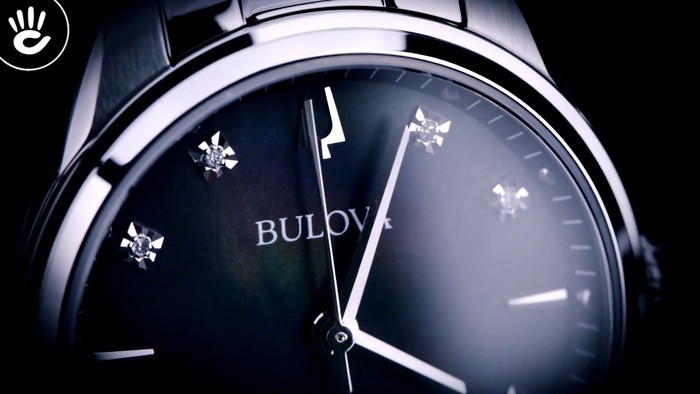 Review đồng hồ Bulova 96P198: Nét đẹp bí ẩn đầy quyến rũ. - Ảnh: 4