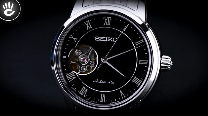 Review đồng hồ Seiko SSA855J1 vẻ đẹp ẩn mình với Open Heart - Ảnh 2