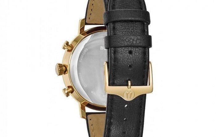 Review đồng hồ Bulova 97B155 nam thiết kế mạ vàng óng ánh-ảnh 4