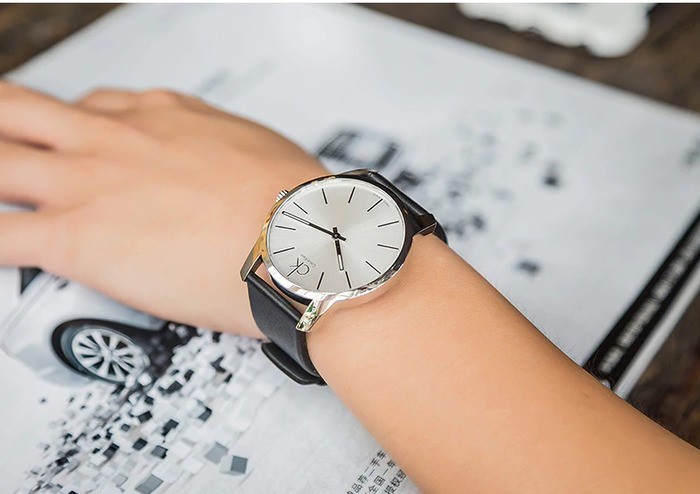 Review đồng hồ Calvin Klein K2G211C6 dây da chính hãng - Ảnh 1