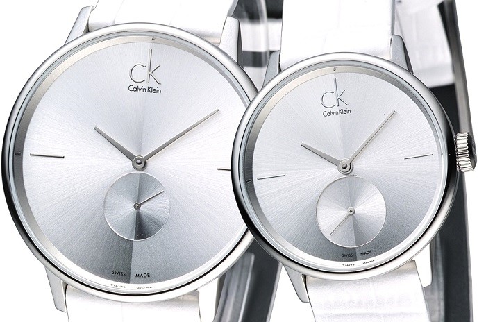 Đồng hồ Calvin Klein Đôi K2Y231K6: Tone màu bạc sang trọng -ảnh 3