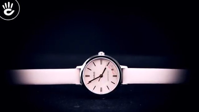 Đồng hồ Casio LTP-E146L-4ADF: Thiết kế gam hồng tươi trẻ - Ảnh 1