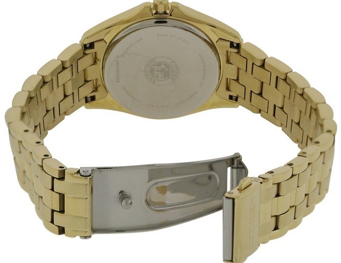 Citizen EW2352-59P: Đồng hồ mạ vàng đính pha lê lấp lánh - Ảnh 3
