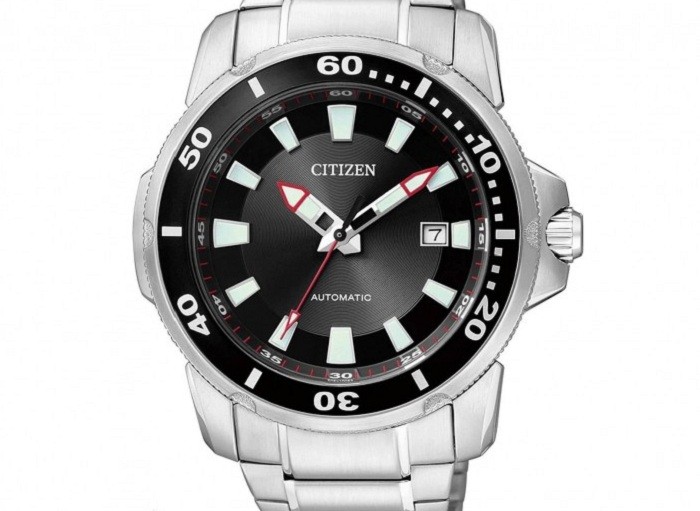Đồng hồ Citizen NJ0010-55E kim chỉ và vạch số phát dạ quang - Ảnh 2