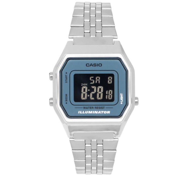 Đồng hồ Casio LA680WA-2BDF Kính Nhựa 1