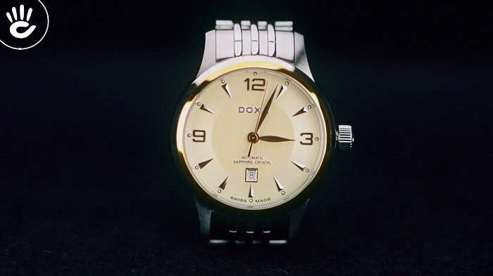 Đồng hồ Doxa D147TCM: Thiết kế mạ vàng sang trọng đẳng cấp-ảnh 4
