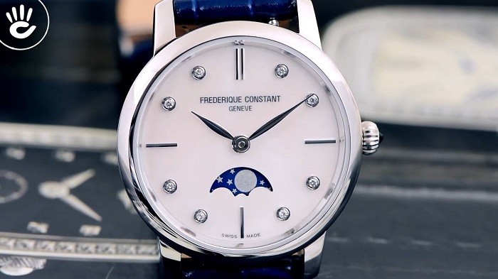 Đồng hồ Frederique Constant FC-206MPWD1S6 đính kim cương - Ảnh 2