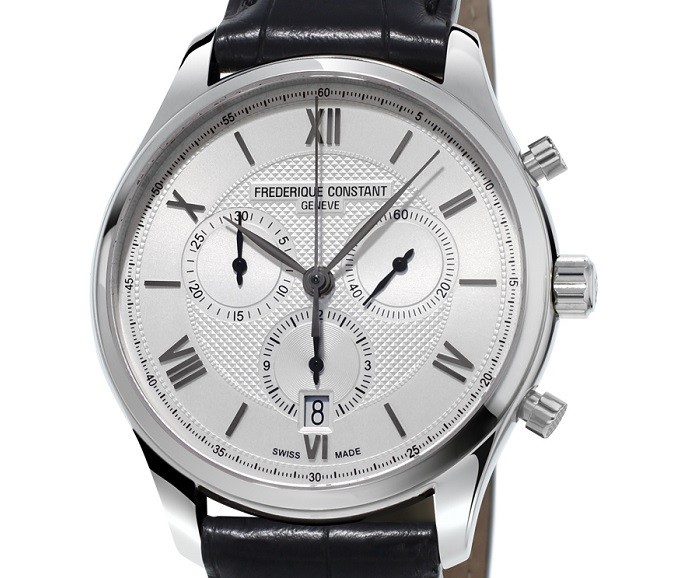 Frederique Constant FC-292MS5B, nam tính với 3 mặt số phụ - ảnh 1