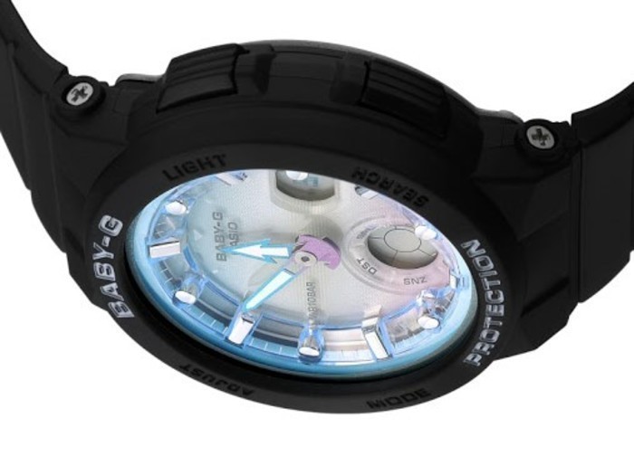 Review đồng hồ Baby-G BGA-250-1A2DR cho nữ với đèn LED Neon - Ảnh 4