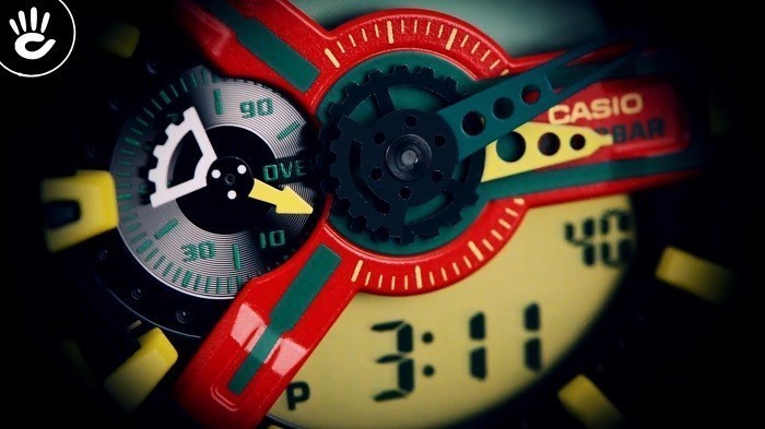 Review đồng hồ G-Shock GA-110RF-9ADR có thể đi lặn (20 ATM)-ảnh 2
