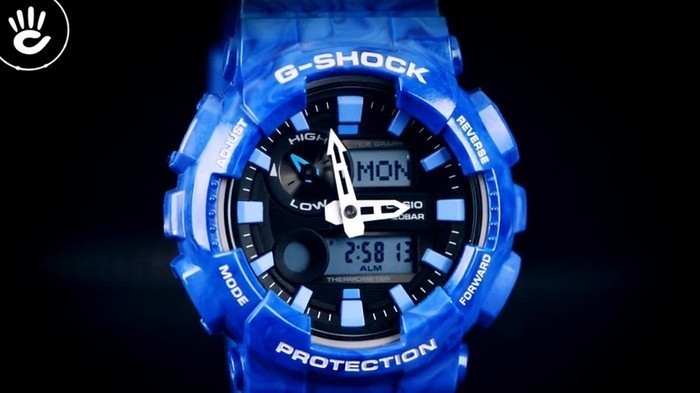 Review đồng hồ G-Shock GAX-100MA-2ADR có thể đi lặn (20 ATM) - Ảnh 2