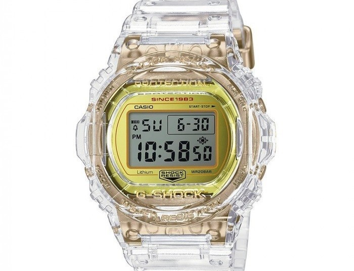 Review đồng hồ G-Shock DW-5735E-7DR: Thiết kế trong suốt - Ảnh 4