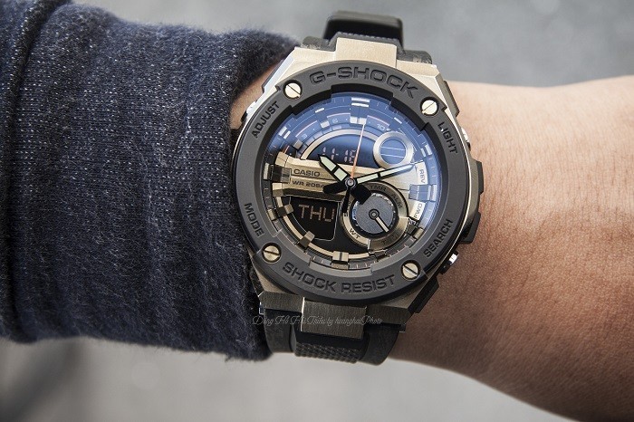 Đồng hồ G-Shock GST-200CP-9ADR: Phong cách từ chàng thợ lặn - Ảnh 1