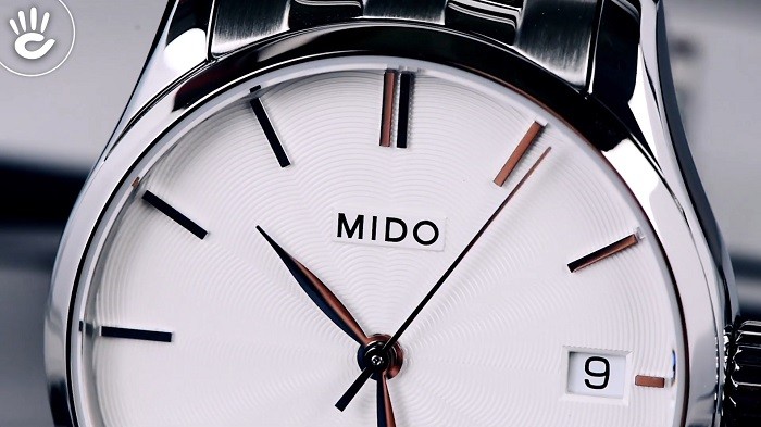 Đồng hồ Mido M024.207.11.031.00: Thiết kế mạ bạc toàn bộ-ảnh 2