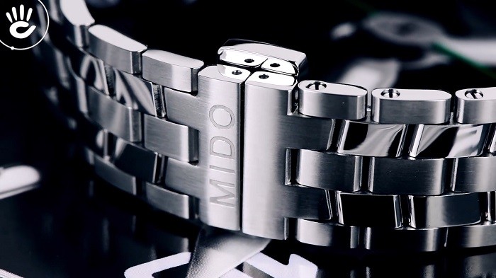 Đồng hồ Mido M024.207.11.031.00: Thiết kế mạ bạc toàn bộ-ảnh 3