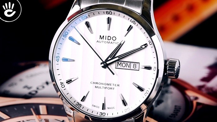 Đồng hồ Mido M038.431.11.031.00: Thiết kế dày dặn nam tính-ảnh 1