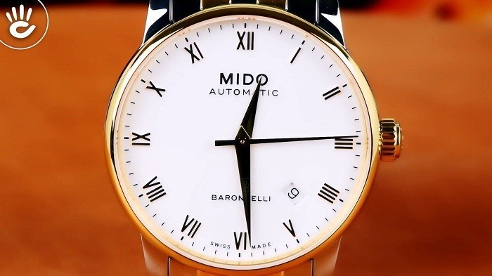 Review đồng hồ Mido M8600.9.26.1 phiên bản mạ vàng độc đáo - Ảnh 2