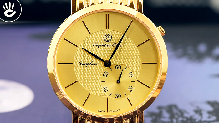 Review đồng hồ Olympia Star 58012MK-V-A-05 mạ vàng đẳng cấp - Ảnh 2