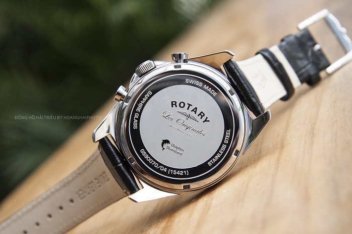 Đồng hồ Rotary GS90070/04, mặt số dạ quang, kính Sapphire -ảnh 4
