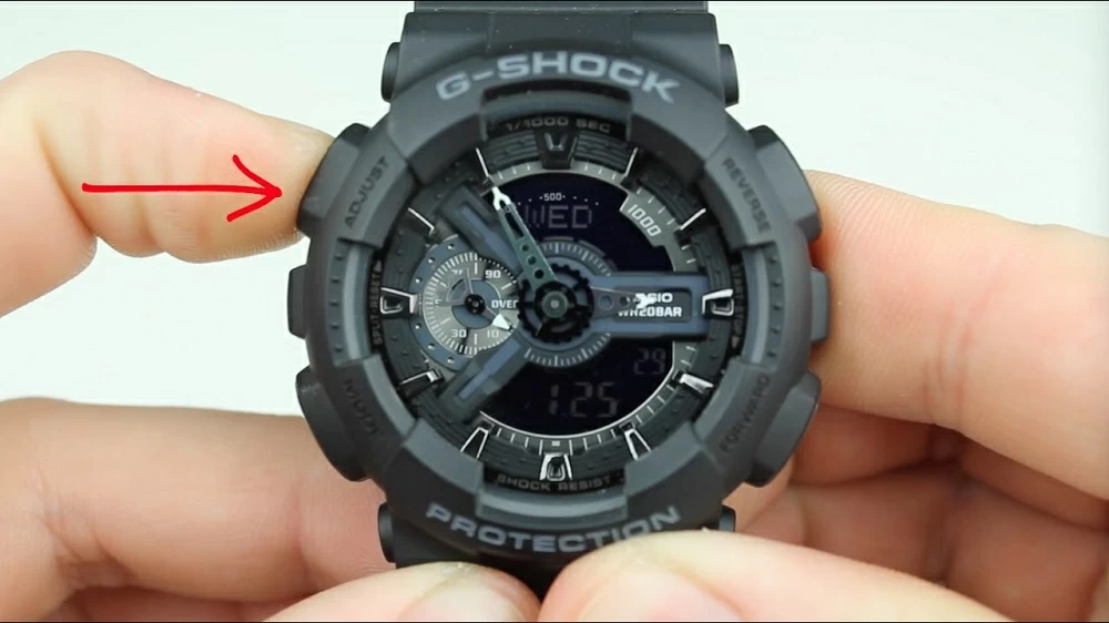 Hướng dẫn cách chỉnh giờ đồng hồ G-Shock toàn tập - ảnh 1