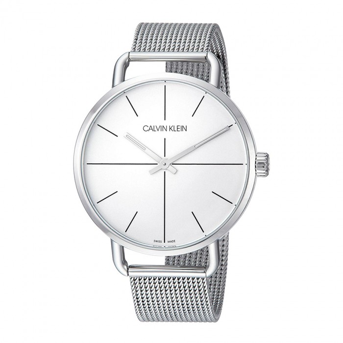 Đồng hồ Calvin Klein K7B21126, dây lưới mạ bạc sang trọng 1
