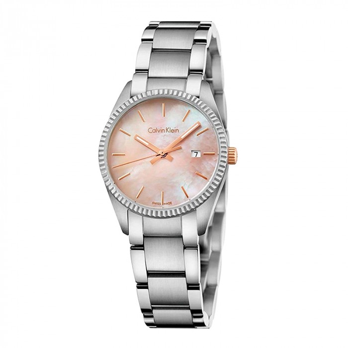Đồng hồ Calvin Klein K5R33B4H: Mặt số xà cừ, kim dạ quang 1