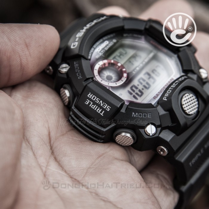 Đồng hồ G-Shock GW-9400-1DR, Bộ Máy Năng Lượng Ánh Sáng, La Bàn 4