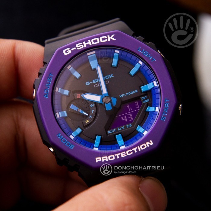 Đồng hồ G-Shock GA-2100THS-1ADR, Dạ Quang 3