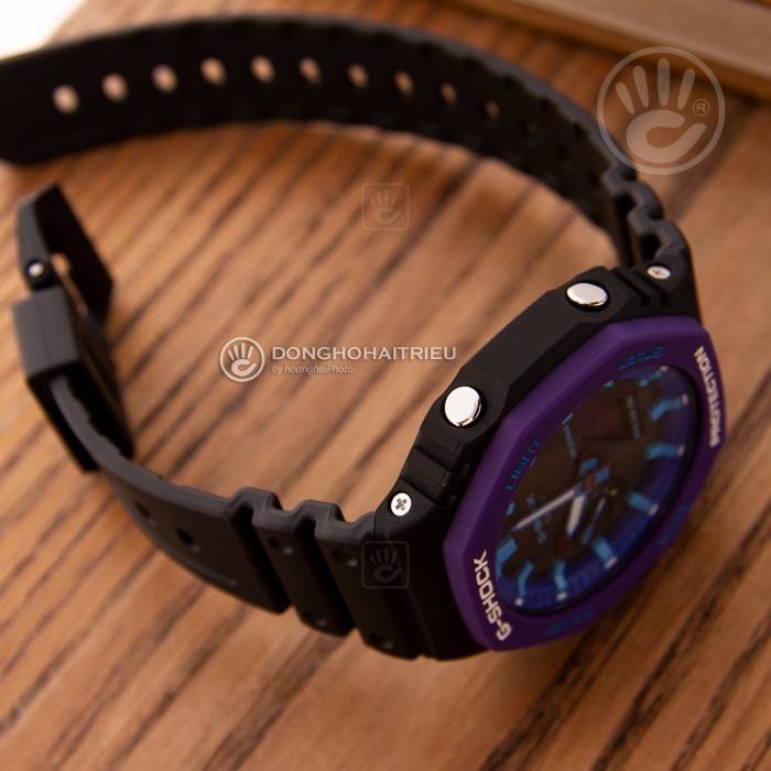 Đồng hồ G-Shock GA-2100THS-1ADR, Dạ Quang 4